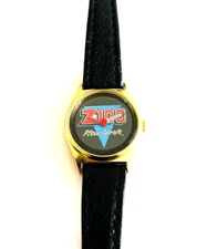 Vintage Z100 New York leather watch women