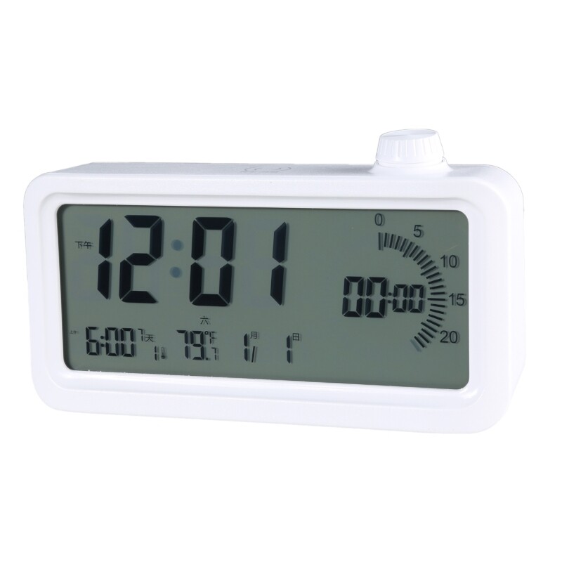 Rechargeable Countdown Timer with Temperature Date Display for Study