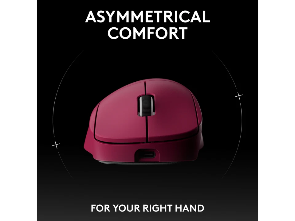 Logitech PRO X SUPERLIGHT 2 DEX Wireless Gaming Mouse, Lightweight 60g Pro-grade - Image 2 of 4