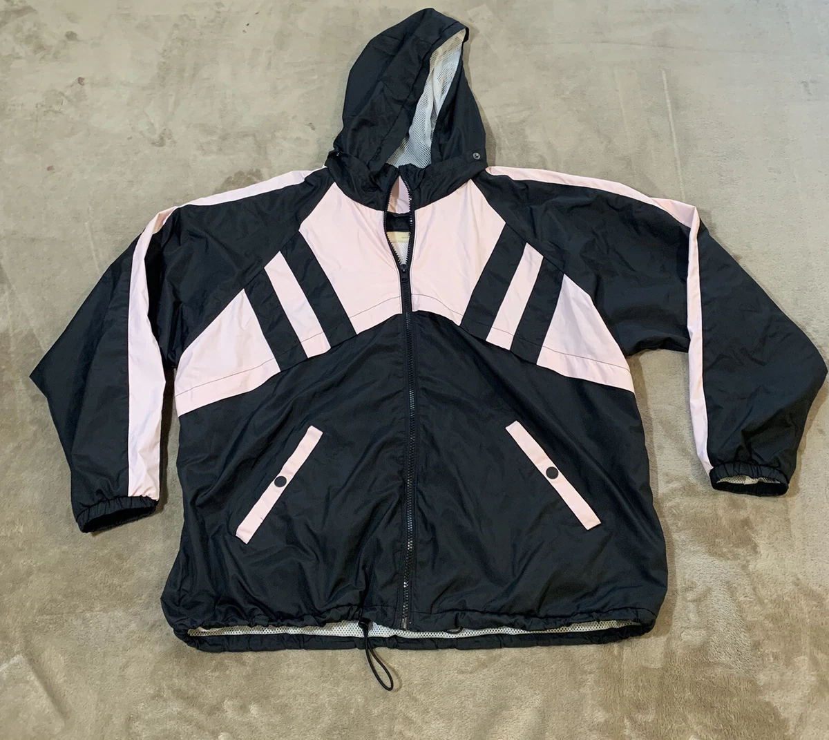 Full zip top hooded windbreaker hollister