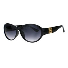 Womens Fashion Sunglasses Stylish Oval Frame Luxury Design UV 400