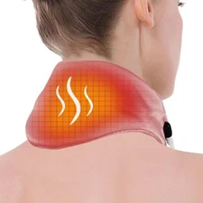 ARRIS Neck Heating Pad, USB Heated Neck Wrap for Pain Relief, Pink,Green,Blue