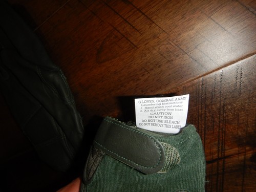 Gloves Combat Army Type II Capacitive * Medium * Foilage Green * NEW - Picture 6 of 6