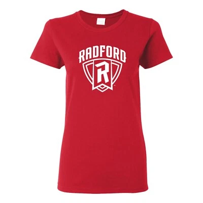 Radford Highlanders Arch Logo Womens T-Shirt - Red - Image 1 of 4