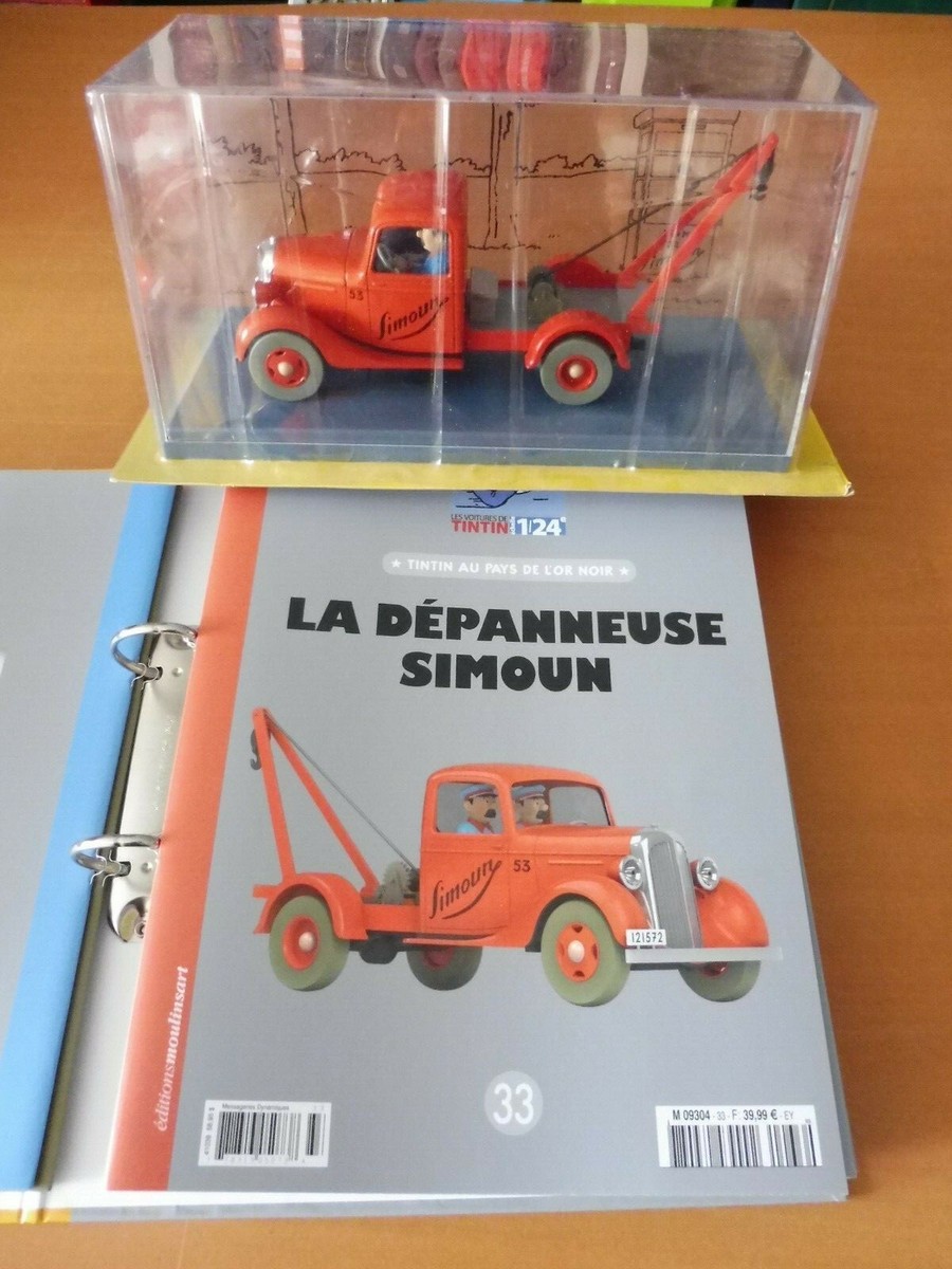 VOITURE JEEP WILLYS MB 1943 TINTIN AU PAYS DE L'OR NOIR NEUVE dans sa