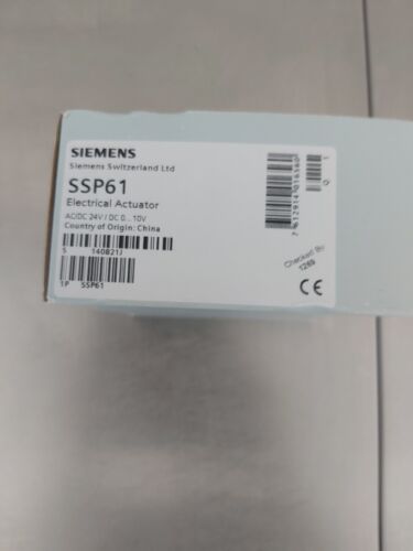 Siemens SSP61 Elektrischer Stellantrieb AC/DC 24V / 0...10V. Dieser Artikel ist nagelneu. - Bild 2 von 3