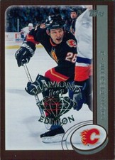 Robyn Regehr Calgary Flames 2002-03 Topps Factory Set Gold Card #44 Diamond 1/1