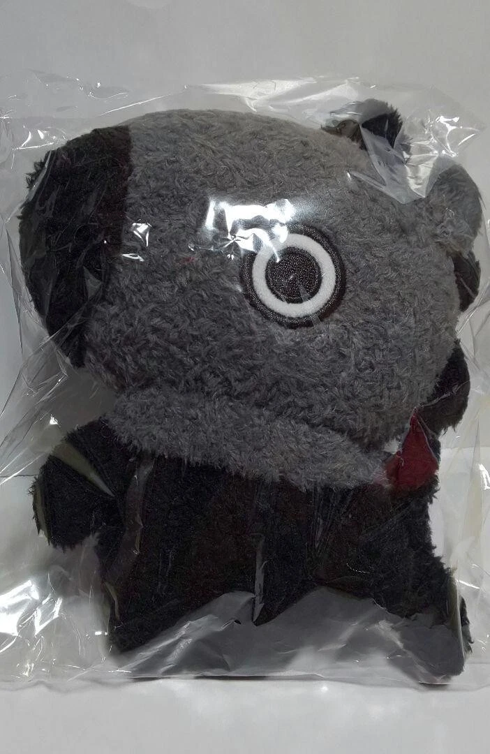 BTS BT21 MANG Monotone Plush Doll LINE FRIENDS BLACK Official Mascot Japan