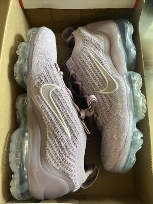 NIKE Air Vapormax 2021 FlyKnit DC9454-500 Plum Fog Grey Fog Purple WOMEN'S 9