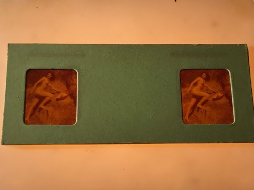 N1-27 DIAPOSITIVAS FOTOGRÁFICAS ARRIESGADAS - DIAPOSITIVA DE BLOQUEO ESTÉREO - EXTERIOR
