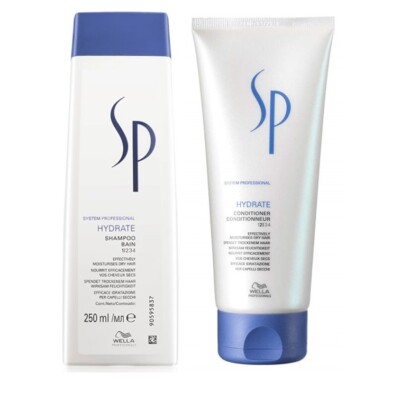 Wella SP Hydrate Shampoo 250ml + Conditioner 200ml Duo