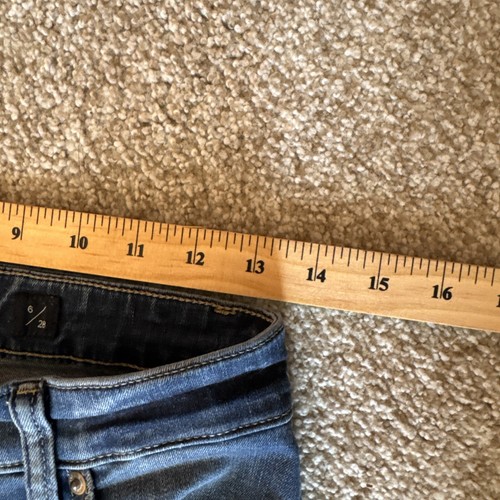 Lucky Brand Bridgette Skinny Jeans Damen 6/28 Ankle Dark Wash Stretch - Bild 7 von 10
