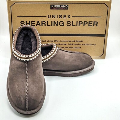 Clog Slippers Mens Shearling Costco Kirkland Slippers Kirkland