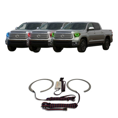 RGB Multi Color CHS Headlight Halo kit for Toyota Tundra 14-16