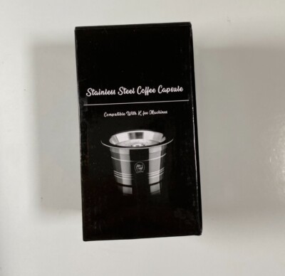 I Cafilas Stainless Steel Coffee Capsule compatible with K- Fee new open box