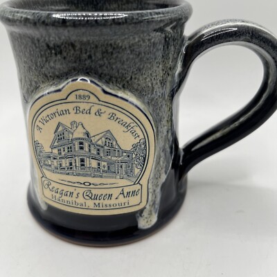 Deneen Pottery Mug Reagan s Queen Anne Victorian B&B Hannibal Missouri