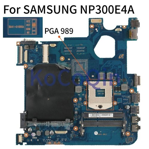 For   NP300E4A Mainboard BA41-01666A HM65   989 Laptop Motherboard DDR3 #D8