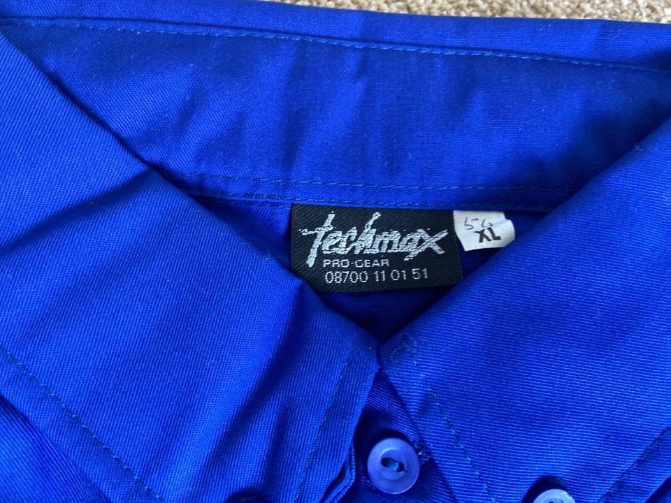 RARE BLUE THUNDER MOTORSPORT Subaru Impreza TEAM PIT SHIRT. SIZE XL. 48 - Image 4 of 4