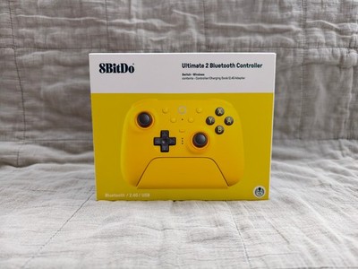 8BitDo Ultimate 2 Bluetooth Controller Yellow