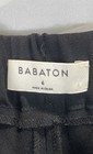 Babaton Women's Black Cohen Cropped Crepe Dress Pants Elastic Back Size 6 — photo 3