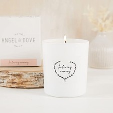 Luxury 'in Loving Memory' Soy Wax Remembrance Candle - Sympathy Gift,