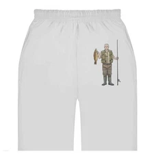 'Elderly Fisherman' Adult Sweatpants / Joggers (JO030468)