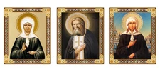 Needzo Orthodox Saints Icons Saint Matrona Saint Seraphim St Blessed Xenia of