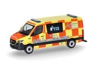 Herpa 097741 Mercedes-Benz Sprinter '18 Halbbus Flachdach, 1:87 / H0
