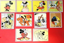10 Figurine Mickey Story Nuove Anno 1978 Walt Disney