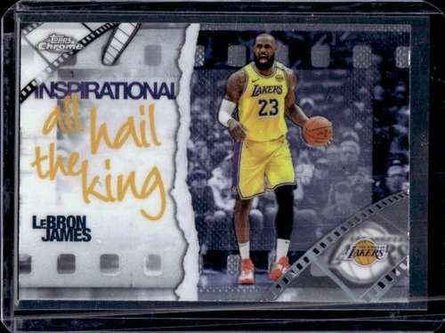 2025 Topps Chrome LeBron James Base (RAW)
