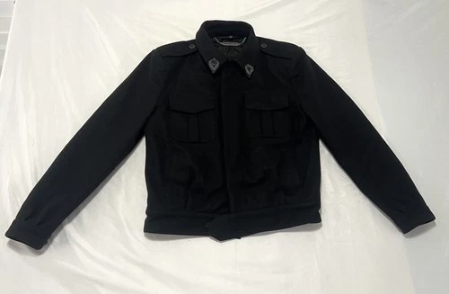 Alexander Mcqueen Mens Wool Coat SIZE 52 Made in Italy - product listing photo