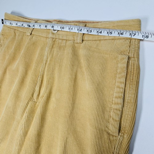 Tommy Bahama Corduroy Pants Men’s 35x30 Relax Fit Tan Silk Cotton Blend Casual - Picture 5 of 11