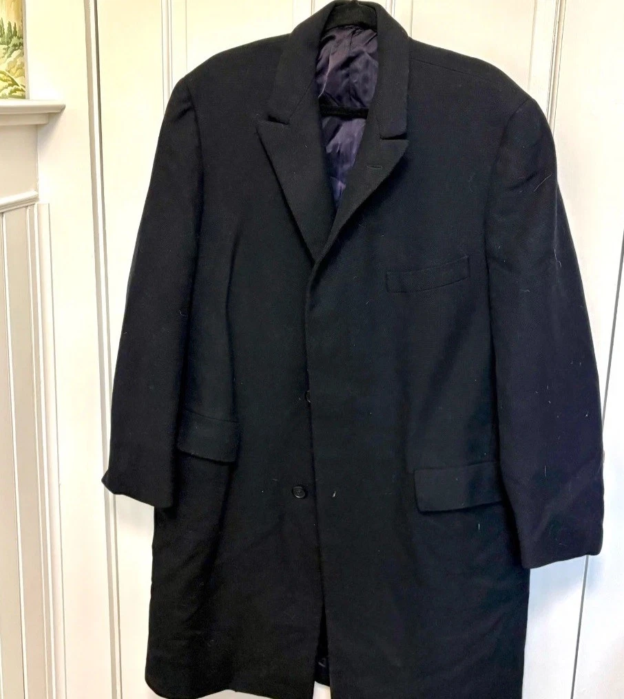 Saks Fifth Avenue Wool Outer Shell Coats, Jackets & Vests Overcoat