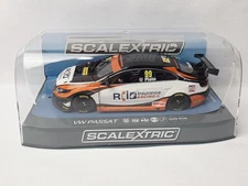 SCALEXTRIC VW PASSAT BTCC TEAM BMR #99 1/32 SCALE SLOT CAR NICE!!!