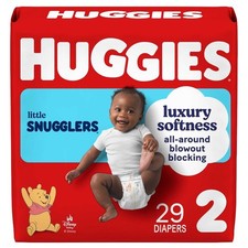 Huggies Little Snugglers Diapers Size 2 29ct
