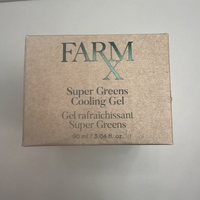 FARM X SUPER GREEN Cooling Gel 90 ML/3.04 FL. OZ NEW SEALED Avon