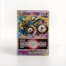 Pokémon TCG Unown VSTAR 66/195 Silver Tempest Holo Rare 2022 NM 