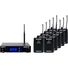 VocoPro SilentPA-SEMINAR10 16-Channel UHF Wireless Audio System 900-927.2mHz Bl