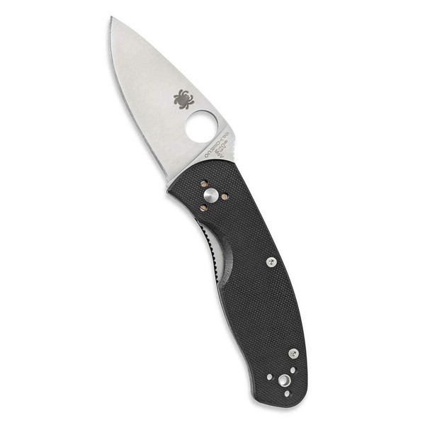 Spyderco Erwachsene Messer Persistence G-10 Klappmesser Mit Gerader Kante,-image
