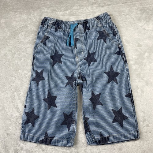 MINI BODEN Lot 2 Pairs Of Boys Gray Skull/Blue Stars Board Shorts Size 10 - Picture 5 of 12