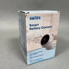 AMTIFO 2K WiFi Wireless Indoor Outdoor Security Camera Mount/Battery Powered