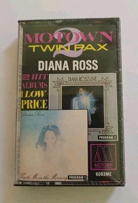 Diana Ross Touch Me In The Morning / Live At Ceasars Palace Cassette SEALED VTG 