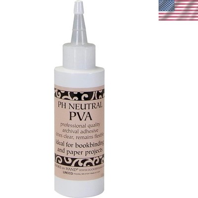 PH Neutral PVA Adhesive with spout - 4 ounce bottle