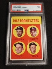 1963 Topps 1963 Rookie Stars Gaylord Perry #169 PSA NM 7