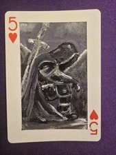 "Knight's oath " ACEO original 2.5 x3.5