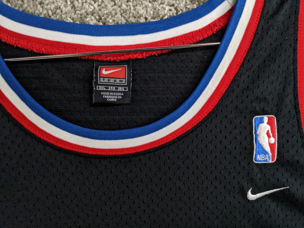 Vintage Allen Iverson Sixers NBA Nike Team Throwback 77 Jersey #3