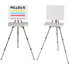 Adjustable Portable Plein Air Easel Stand Collapsible Tripod for Watercolor