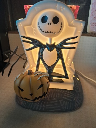 SCENTSY Jack Skellington Nightmare Before Christmas Pumpkin King Warmer FullSize - Picture 2 of 3