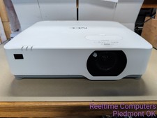 NEC NP-P605UL WUXGA Laser 3LCD Projector 6000 Lumens 5366 Hrs No Remote No Cord