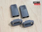 Fit 1984-88 FOR TOYOTA HILUX 1 TON PICKUP 2D 2x GREY DOOR LOCK KNOB SURROUND